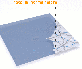 3d view of Casalinhos de Alfaiata