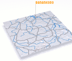 3d view of Banankoro
