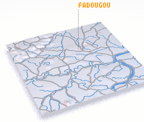 3d view of Fadougou