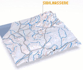 3d view of Sidi Lhassene