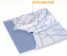 3d view of Aït el Mahjoub