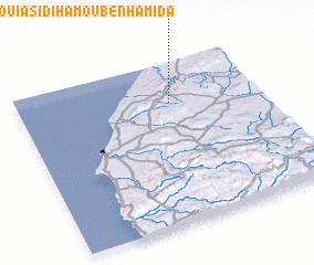 3d view of Zaouia Sidi Hamou Ben Hamida