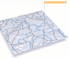 3d view of Komourounifé