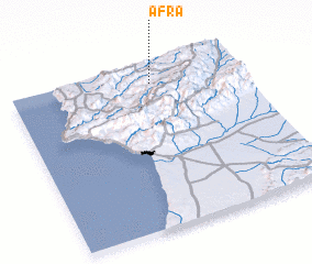 3d view of Afra