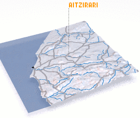 3d view of Aït Zirari