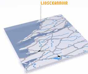 3d view of Lios Ceannúir