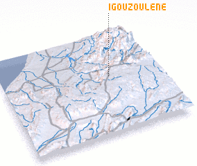 3d view of Igouzoulene