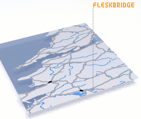 3d view of Flesk Bridge