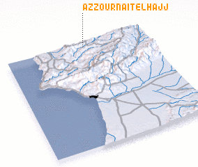 3d view of Azzour nʼAït el Hajj