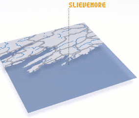 3d view of Slievemore