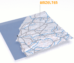 3d view of Aïn Zelten