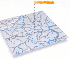 3d view of Kourougnan