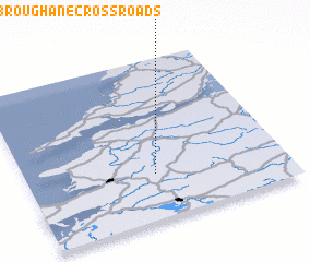 3d view of Broughane Cross Roads