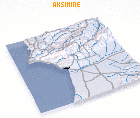 3d view of Aksimine