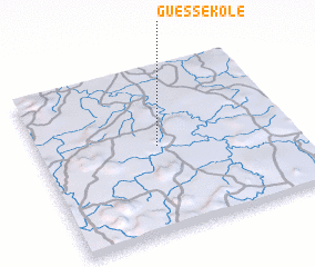 3d view of Guéssékole