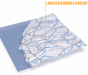 3d view of Lahsene Abd el Kader