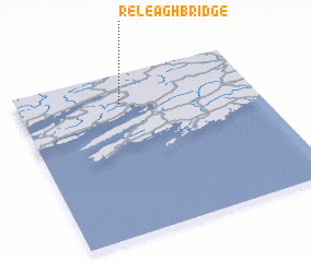 3d view of Releagh Bridge