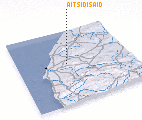 3d view of Aït Sidi Saïd