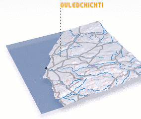 3d view of Ouled Chichti