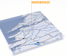 3d view of Maine Bridge