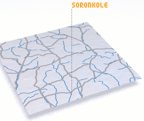 3d view of Soronkolé