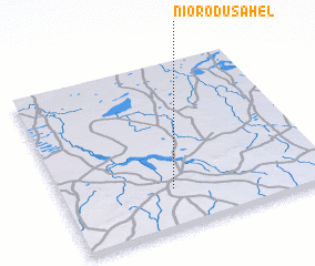 3d view of Nioro du Sahel