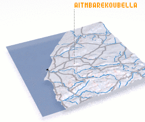 3d view of Aït Mbarek Ou Bella