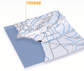 3d view of Tiourar