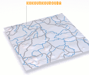 3d view of Kokounkourouba