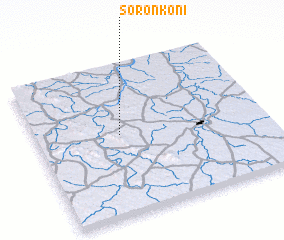 3d view of Soronkoni