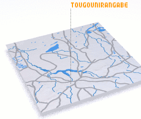 3d view of Tougouni Rangabé