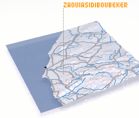 3d view of Zaouia Sidi Boubeker