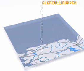 3d view of Glencullin Upper