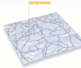 3d view of Dounfannia