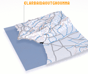 3d view of El Arba Ida Ou Tghoumma