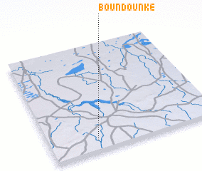 3d view of Boundounké
