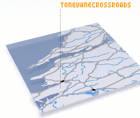 3d view of Tonevane Cross Roads