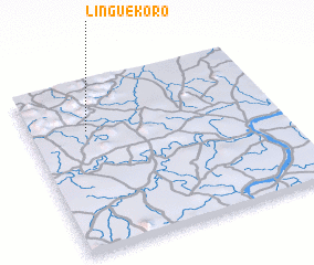 3d view of Lingué Koro