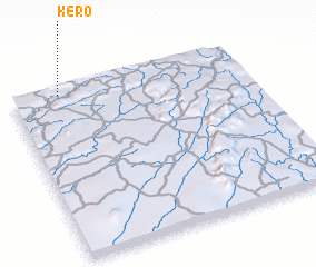 3d view of Kéro