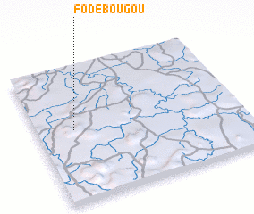 3d view of Fodébougou