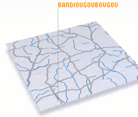 3d view of Bandiougoubougou