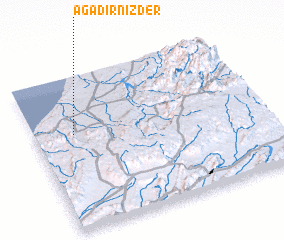 3d view of Agadir nʼIzder