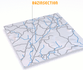 3d view of Bazin Section