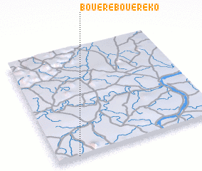 3d view of Bouéré Bouéréko