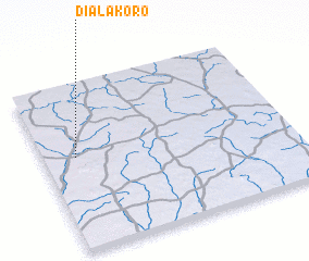 3d view of Dialakoro