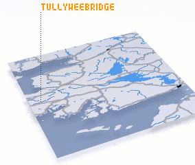 3d view of Tullywee Bridge