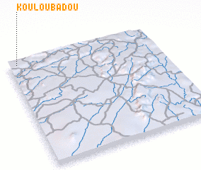 3d view of Kouloubadou