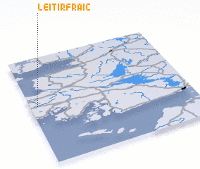 3d view of Leitir Fraic