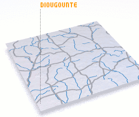 3d view of Diougounté