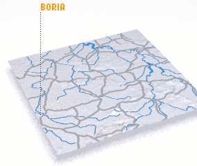 3d view of Boria
